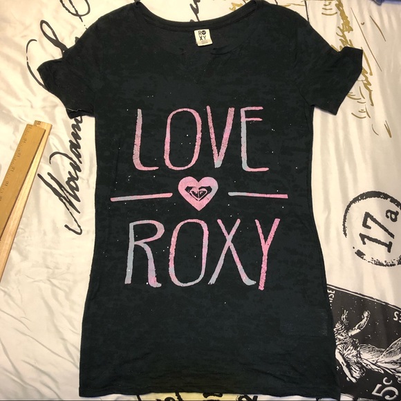 🧚🏽♀️3/$15 Roxy Burnout T Shirt - Picture 2 of 5